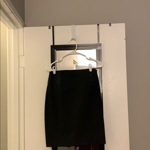 Black work skirt